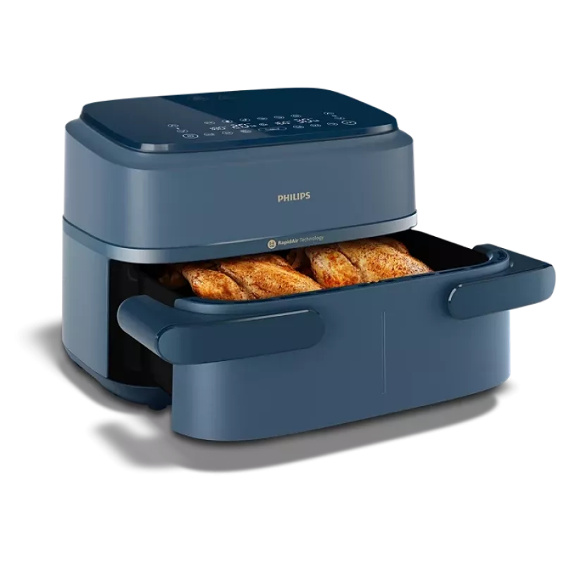Freidora de aire Philips NA156/60 7,1 L Negro Pantalla táctil digital 2000 W