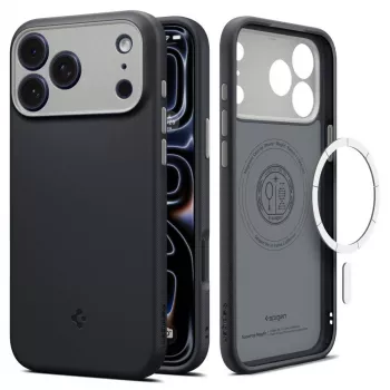 Spigen Nano Pop Mag MagSafe funda para iPhone 18 Pro / 17 Pro – Black Sesame