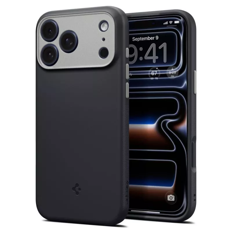 Spigen Nano Pop Mag MagSafe funda para iPhone 18 Pro / 17 Pro – Black Sesame