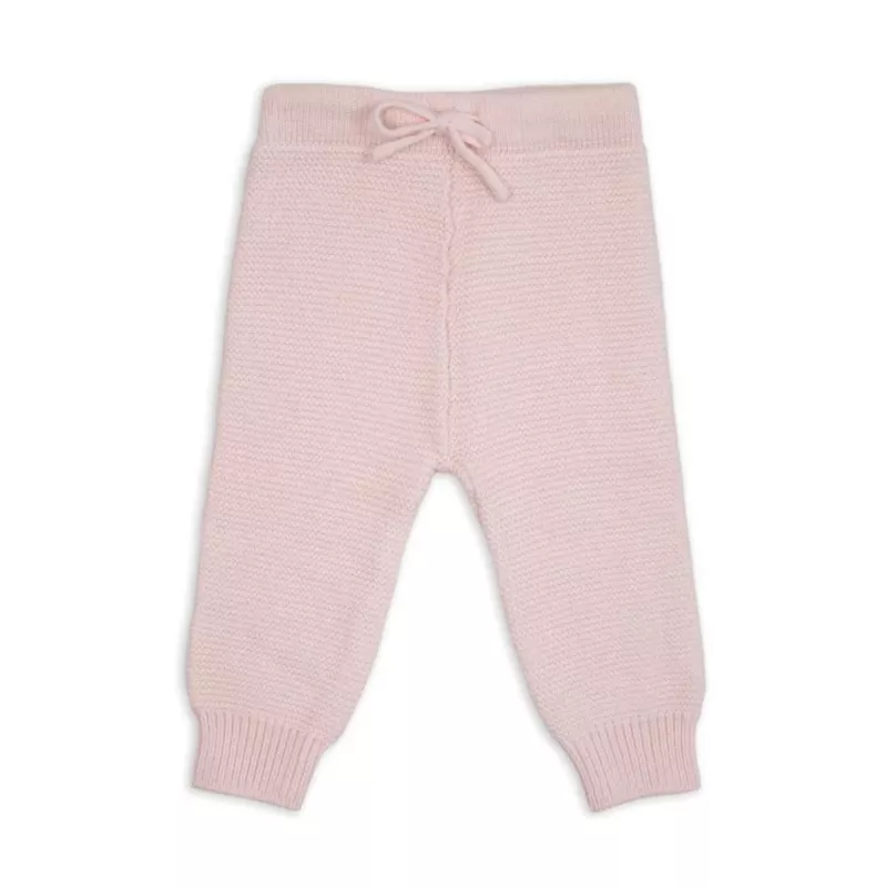 Pantalón para bebé Lodger Jooger Knit Merino, Tan, talla 62