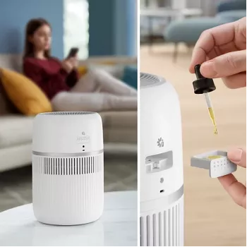 Humidificador PHILIPS Serie 4000 HU4210/04 Blanco