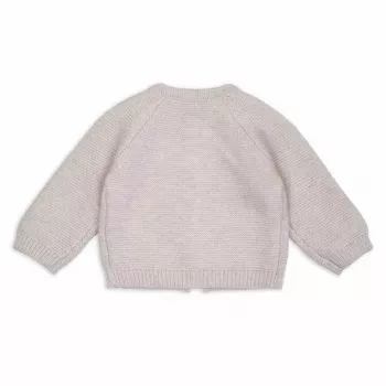 Chaqueta de punto para bebé Lodger Topper Merino, Birke, talla 56