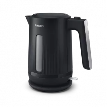 Hervidor eléctrico Philips Serie 3000 HD9411/90, 1,7 L, 2200 W, Negro