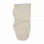 Manta de punto de algodón para bebé Lodger Bundler Solid, Birke