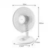Ventilador de mesa Philips Serie 1000, Blanco