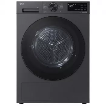 Secadora con bomba de calor LG RT80X7B 8 kg con AI Dry, A+++, pantalla táctil LED, Wi-Fi