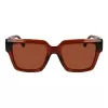 Gafas de sol para mujer Ferragamo SF2014S-232 Havana Marrón degradado 54mm