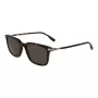 Gafas de sol rectangulares para hombre Lacoste L6035S-230, montura Havanna, lentes marrones, 53mm