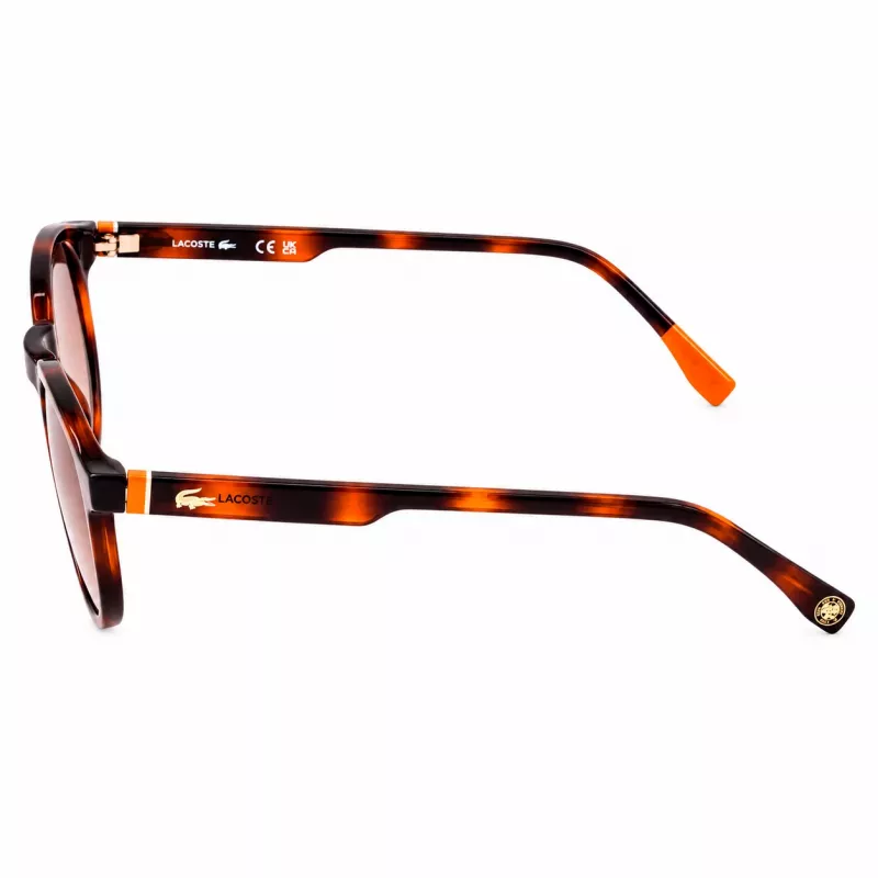 Gafas de sol unisex Lacoste L6030SRG-1 Rectangulares Negro/Gris 50-21-145