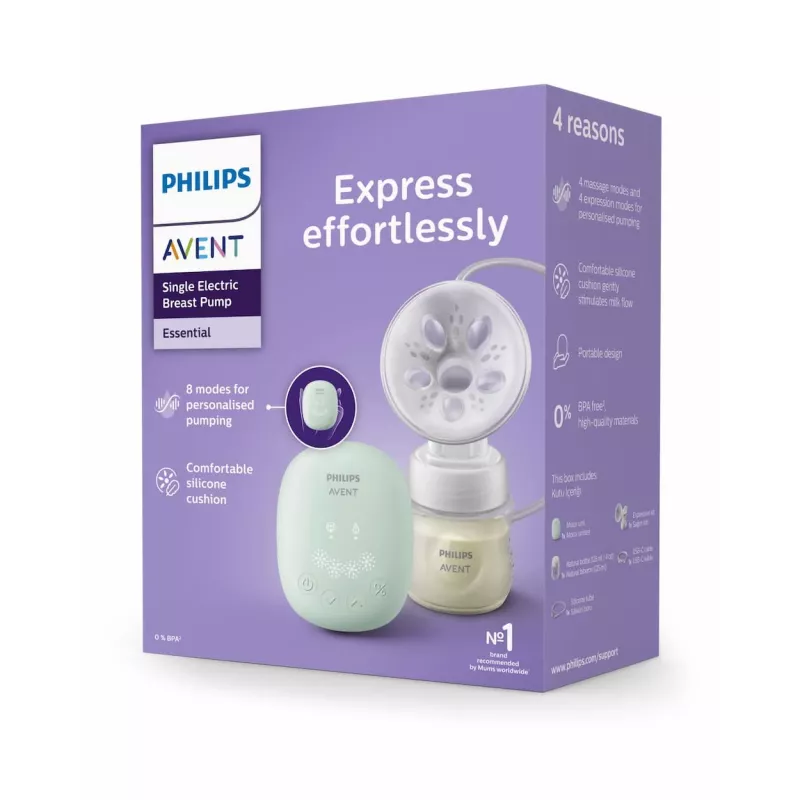 Philips Avent sacaleches eléctrico individual con biberón de 125 ml