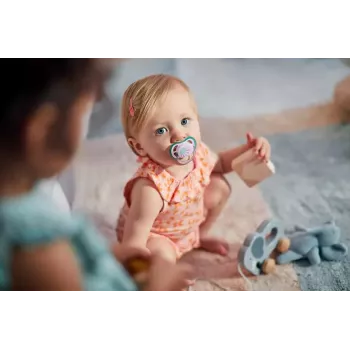 Philips Avent Ultra Air Deco chupete 0-6 meses, niña, pack de 1