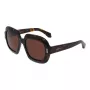 Ferragamo SF2068SE-242 gafas de sol de mujer cat-eye, Havanna/Marrón degradado, 54 mm