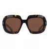 Ferragamo SF2068SE-242 gafas de sol de mujer cat-eye, Havanna/Marrón degradado, 54 mm
