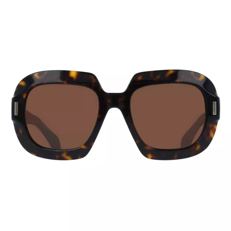 Ferragamo SF2068SE-242 gafas de sol de mujer cat-eye, Havanna/Marrón degradado, 54 mm