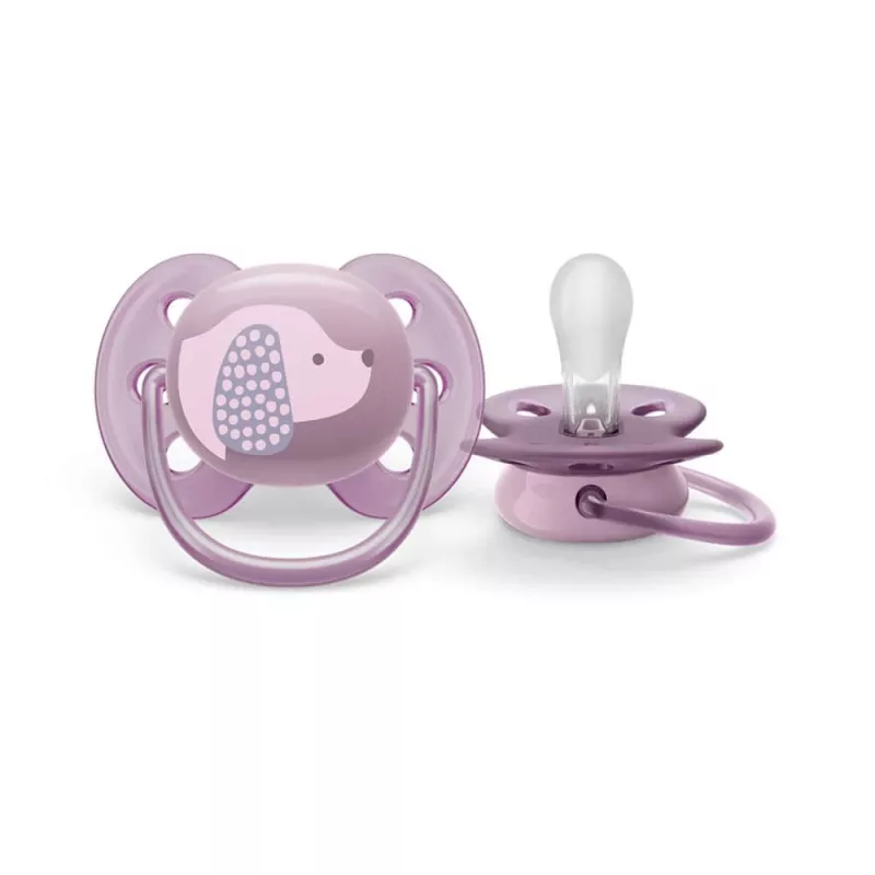 Philips Avent Ultra Soft DECO chupete 6-18 meses, 1 ud., niña