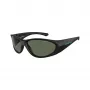 Arnette AN4342 gafas de sol rectangulares, negro mate/gris, 62-17-125 mm AN4342-275871