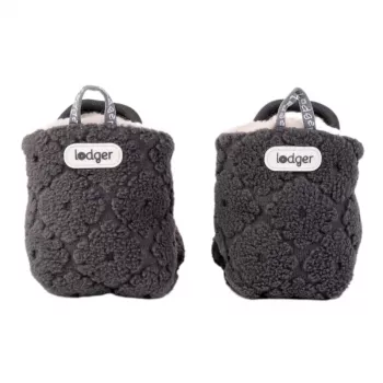 Lodger Slipper Folklore Fleece zapatos para bebé, 12-18 meses, Pigeon