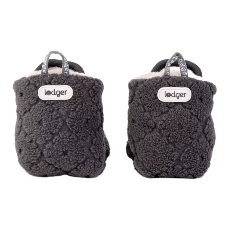 Lodger Slipper Folklore Fleece zapatos para bebé, 12-18 meses, Pigeon