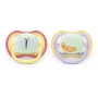 Philips AVENT Ultra Air Night chupete 0-6 meses, pack de 2, brillan en la oscuridad