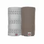 Lodger Swaddler Solid Matcha muselina de algodón, Birch/Buffalo, 110x110 cm, pack de 2