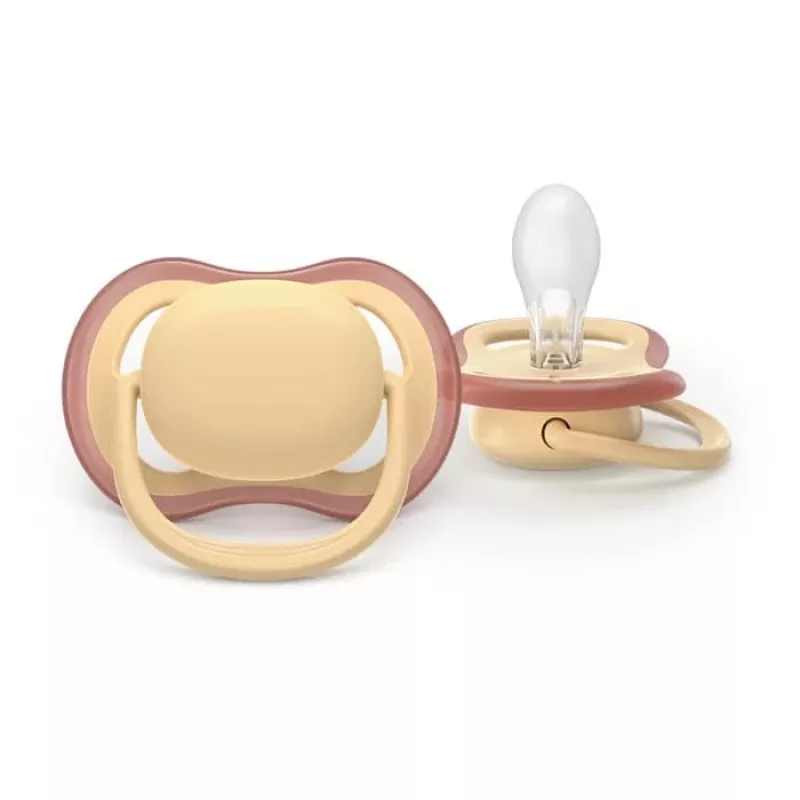 Philips Avent Ultra Air chupete día y noche, 0-6 meses, pack de 2