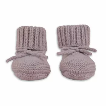 Lodger Slipper Merino Wool zapatos para bebé, rosa, 0-6 meses