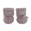 Lodger Slipper Merino Wool zapatos para bebé, rosa, 0-6 meses