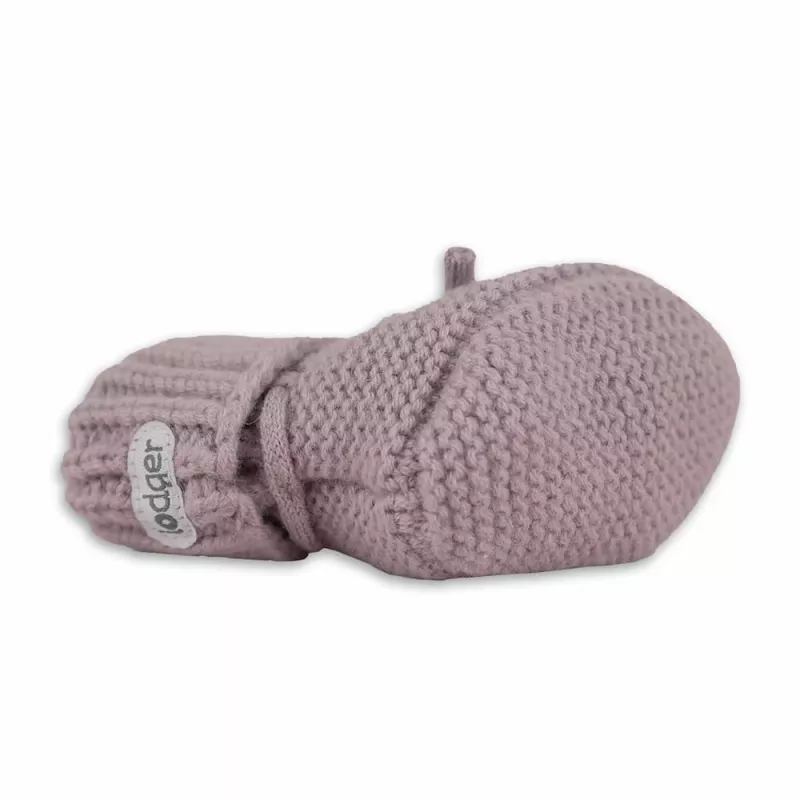 Lodger Slipper Merino Wool zapatos para bebé, rosa, 0-6 meses
