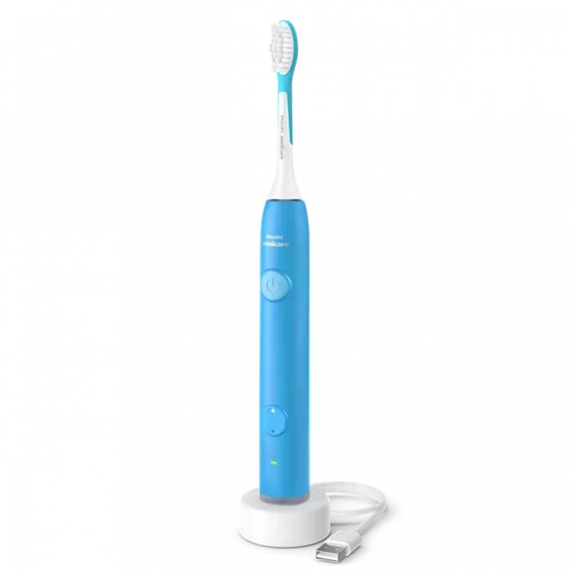Philips Sonicare for Kids Bluetooth Connected cepillo de dientes eléctrico sónico HX6600/12, azul