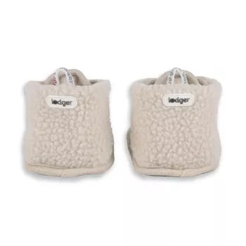 Lodger Slipper Teddy zapatos para bebé, abedul, 3-6 meses