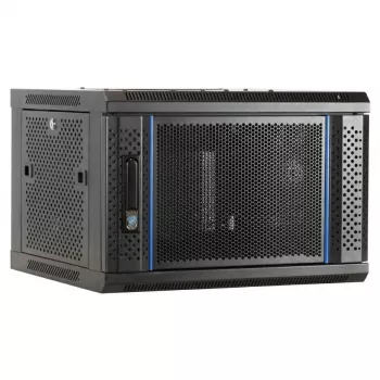 DSIT rack de servidor de pared 6U con puerta frontal perforada 600x450x367mm (DS6406PP)