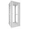 DSIT rack de servidor 42U 19 inch con puertas dobles perforadas delanteras y traseras, blanco, 800x1000x2000mm (DS8042DD-W)