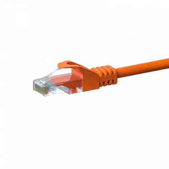 DSIT cable de red CAT5e, U/UTP, 0,50 m, naranja, 100% cobre (DC-56-005)
