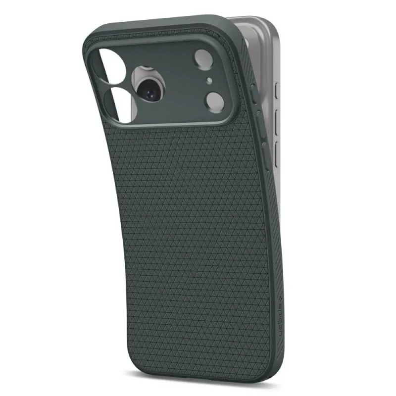 Spigen funda Liquid Air para iPhone 18 Pro Max / 17 Pro Max - Abyss Green