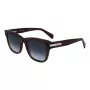Paul Smith Gafas de sol unisex P23601SHOWIT montura negra rectangular cristales gris oscuro 55-19-145