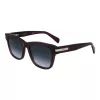 Paul Smith Gafas de sol unisex P23601SHOWIT montura negra rectangular cristales gris oscuro 55-19-145