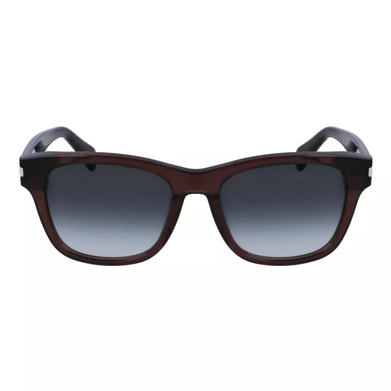 Paul Smith Gafas de sol unisex P23601SHOWIT montura negra rectangular cristales gris oscuro 55-19-145