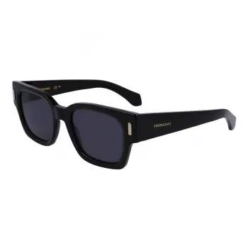 Ferragamo Gafas de sol hombre SF2010S-1 Negro/Gris 52mm
