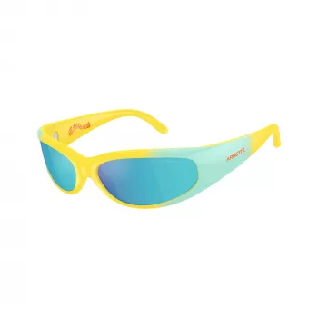 Arnette AN4302-30201U Gafas de sol unisex rectangulares, montura negra mate, cristales gris oscuro, 62-16-125 mm