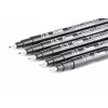 Pentel Arts Pointliner set de rotuladores finos permanentes, 14 grosores de línea diferentes 0,03 mm–3,0 mm, tinta negra (YS20P-14)