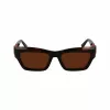 Longchamp LO763S-211 gafas de sol mujer, montura Havana, lente marrón degradada, 53mm