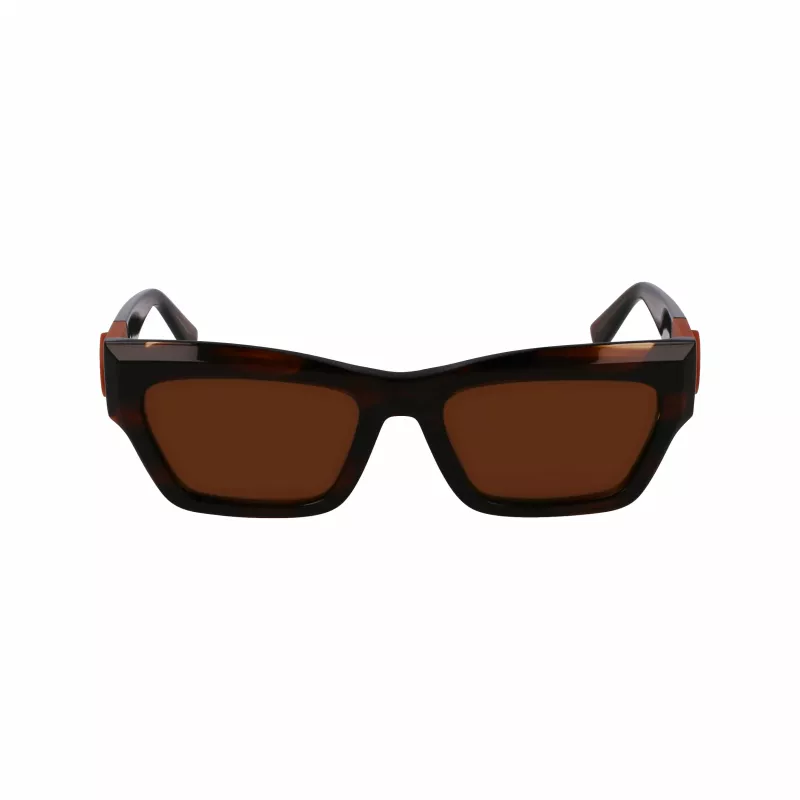 Longchamp LO763S-211 gafas de sol mujer, montura Havana, lente marrón degradada, 53mm