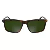 ZEISS gafas de sol hombre ZS25555S-230 rectangulares, montura Havana, lentes marrones, 58-17-145
