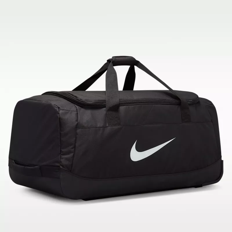 Nike Club Team Swoosh bolsa con ruedas negro/blanco BA5199 010