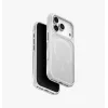 UNIQ Veren MagClick funda con carga para iPhone 18 Pro / 17 Pro – burdeos