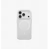UNIQ Veren MagClick funda con carga para iPhone 18 Pro / 17 Pro – burdeos