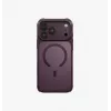 UNIQ Veren Magclick funda con carga para iPhone 18 Pro Max / 17 Pro Max – burdeos