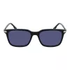Lacoste gafas de sol hombre L6035S-410 rectangulares, montura azul, lentes grises, 53mm
