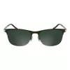 ZEISS gafas de sol hombre ZS25163S-326, montura negra, lentes grises, 55-18-145