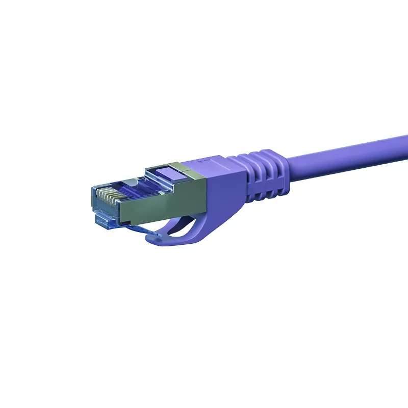 DSIT CAT 6a S/FTP LSOH cable de red, 50 m, violeta DC-6A8-500